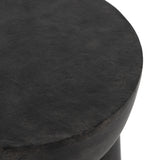 Raw Black | Sante End Table | Valley Ridge Furniture
