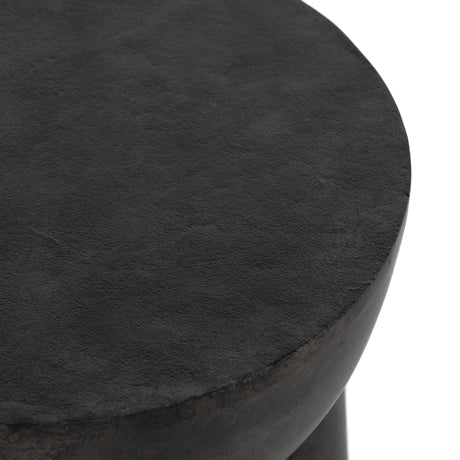 Raw Black | Sante End Table | Valley Ridge Furniture