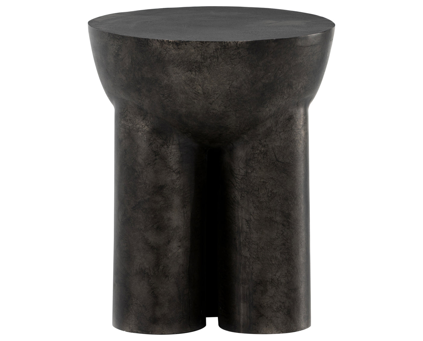 Raw Black | Sante End Table | Valley Ridge Furniture