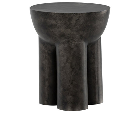 Raw Black | Sante End Table | Valley Ridge Furniture