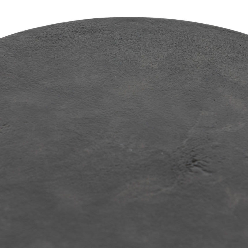 Raw Black | Gino End Table | Valley Ridge Furniture