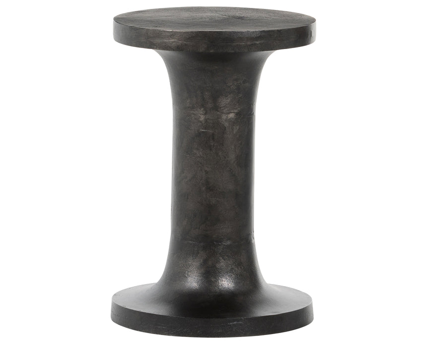 Raw Black | Gino End Table | Valley Ridge Furniture