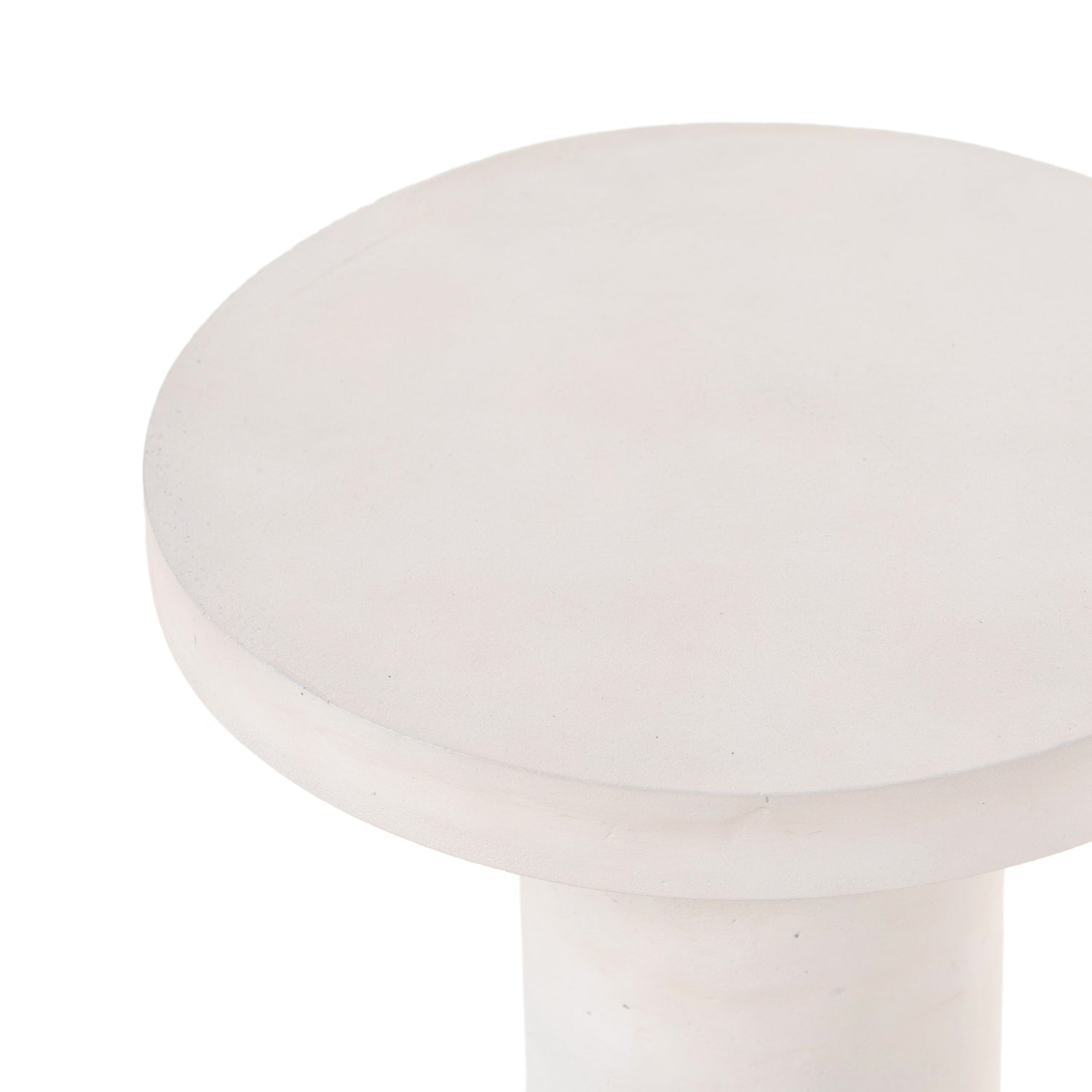 Textured Matte White | Gino End Table | Valley Ridge Furniture
