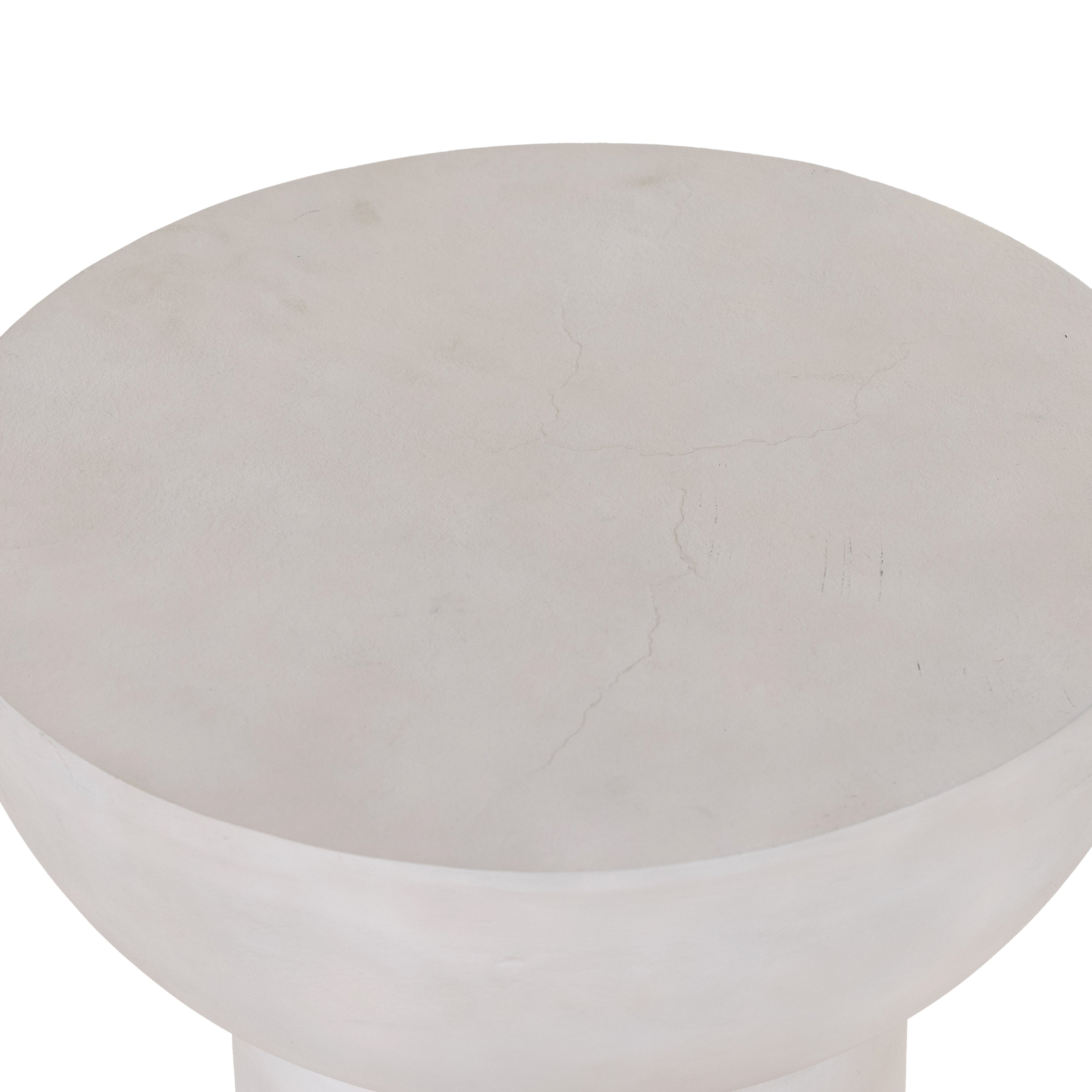 Textured Matte White | Searcy End Table | Valley Ridge Furniture