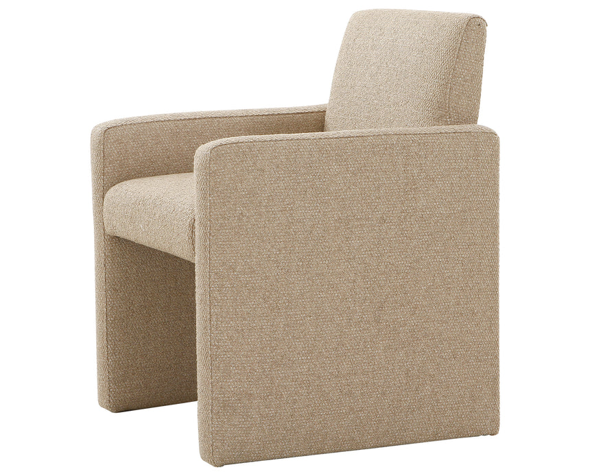 Heron Sand Fabric | Kima Dining Chair | Valley Ridge Furniture
