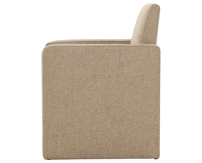 Heron Sand Fabric | Kima Dining Chair | Valley Ridge Furniture
