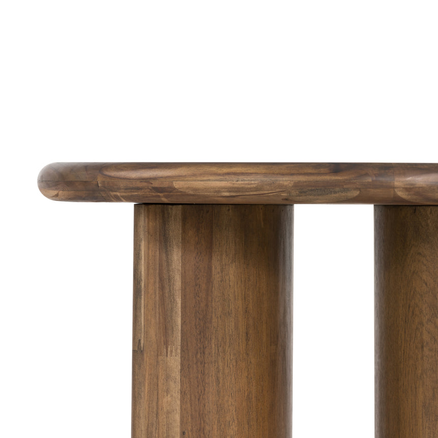 Seasoned Brown Acacia | Paden End Table | Valley Ridge Furniture