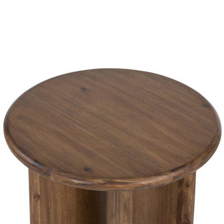 Seasoned Brown Acacia | Paden End Table | Valley Ridge Furniture