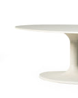Textured Matte White | Simone Coffee Table | Valley Ridge Furniture