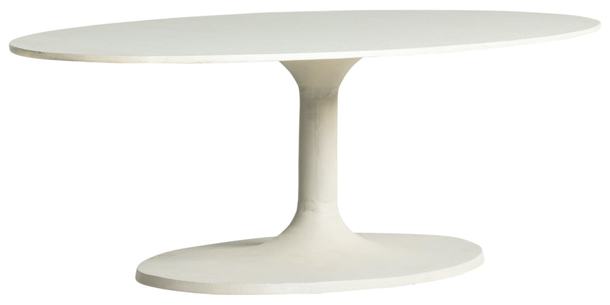 Textured Matte White | Simone Coffee Table | Valley Ridge Furniture