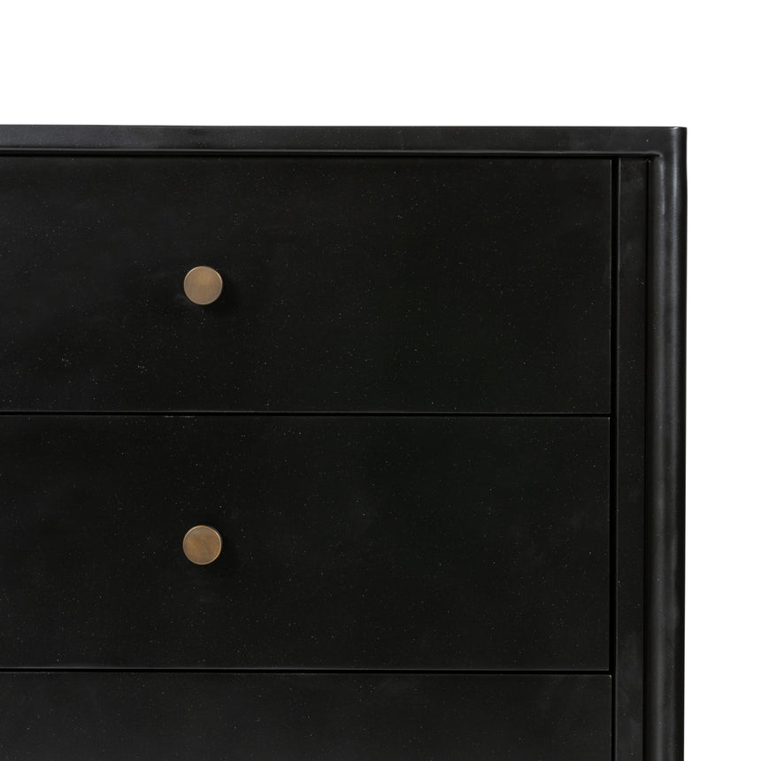 Black Iron with Weathered Bronze Iron | Soto Nightstand | Valley Ridge Furniture