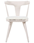 Off White Oak and Cream Shorn Sheepskin with Ivory Backing Fabric | Ripley Dining Chair | Valley Ridge Furniture