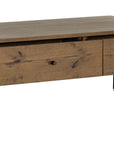 Amber Oak Resin with Dark Gunmetal Iron | Eaton Coffee Table | Valley Ridge Furniture