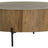 Amber Oak Resin with Dark Gunmetal Iron | Eaton Drum Coffee Table | Valley Ridge Furniture