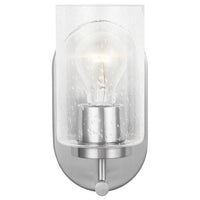 Oslo One Light Bath — Clear Seeded
