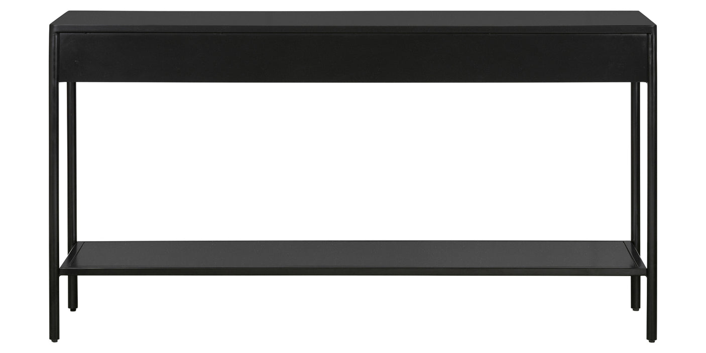 Black Iron with Weathered Bronze Iron | Soto Console Table | Valley Ridge Furniture