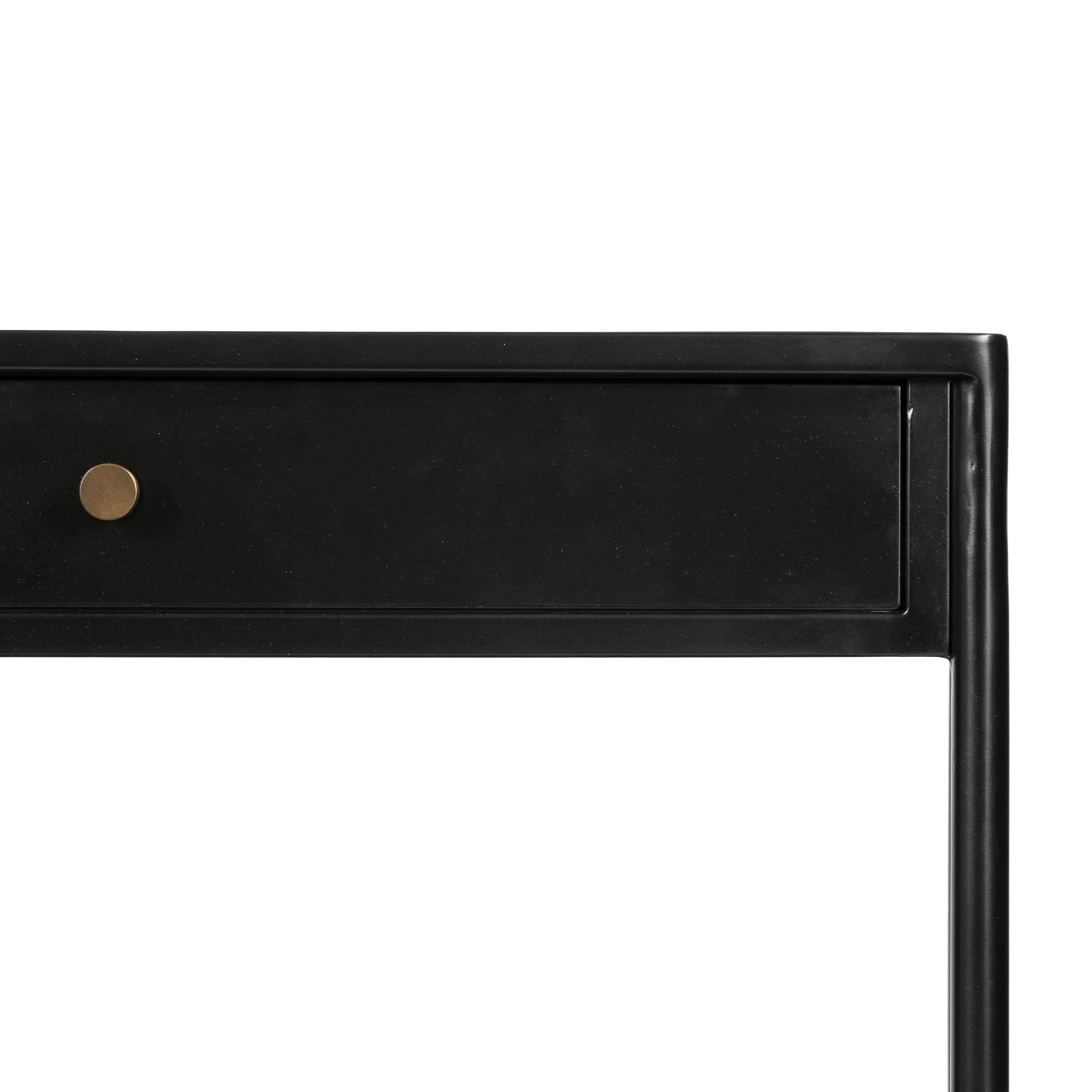 Black Iron with Weathered Bronze Iron | Soto Console Table | Valley Ridge Furniture