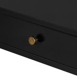 Black Iron with Weathered Bronze Iron | Soto Console Table | Valley Ridge Furniture