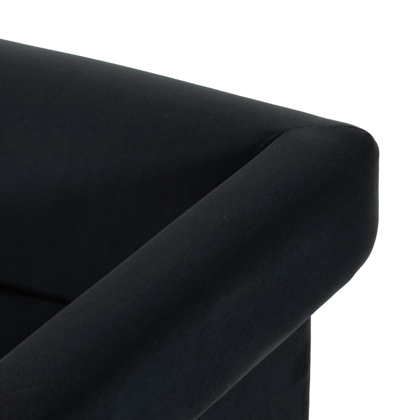 Modern Velvet Smoke Fabric with Sienna Brown Beech | Cairo Chair | Valley Ridge Furniture