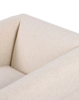 Thames Cream Fabric with Sienna Brown Beech | Cairo Chair | Valley Ridge Furniture