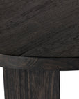 Ebony Parawood (48in Size) | Mesa Round Coffee Table | Valley Ridge Furniture