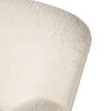 Sheepskin Natural Fabric with Almond Parawood | Kadon Chair | Valley Ridge Furniture