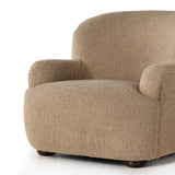 Sheepskin Camel Fabric with Almond Parawood | Kadon Chair | Valley Ridge Furniture
