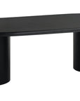 Aged Black Acacia (65in Size) | Paden Coffee Table | Valley Ridge Furniture