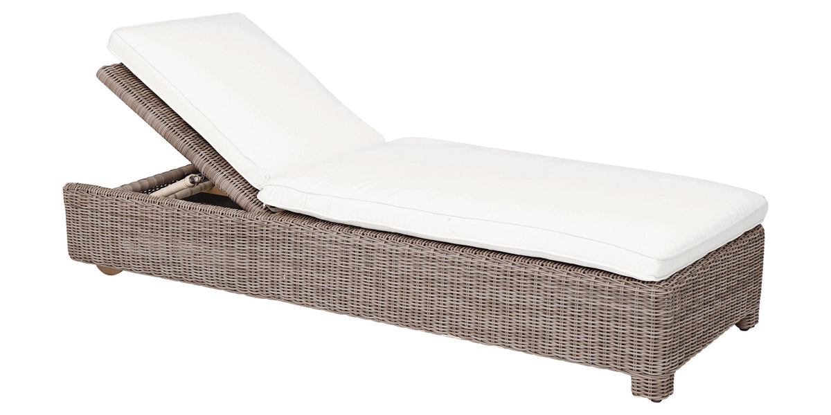 Sag Harbor Adjustable Chaise Lounge with Wheels
