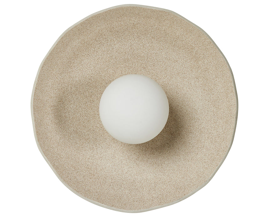 Organic Ceramic Sconce