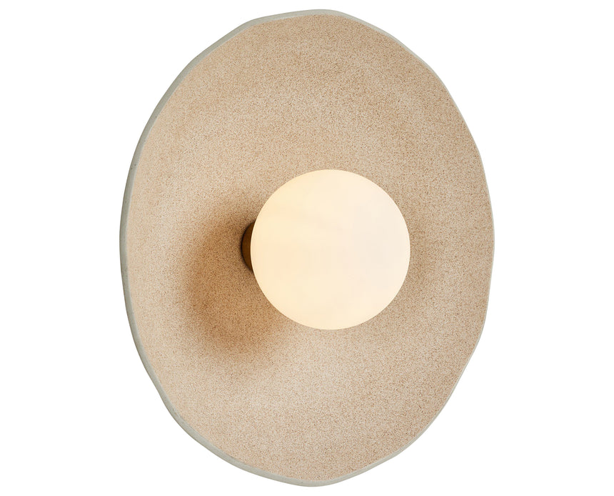 Organic Ceramic Sconce