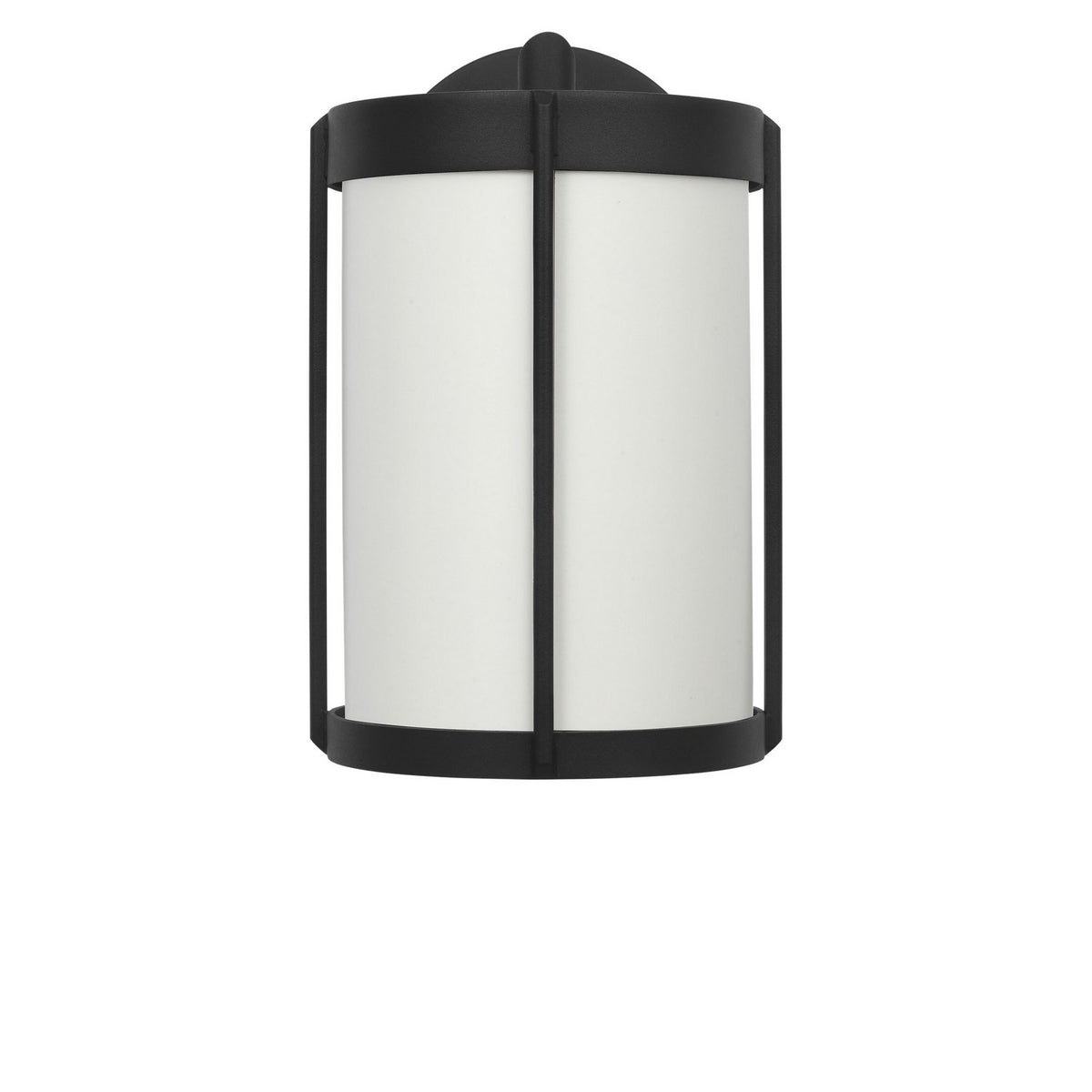 Luning Small Lantern — White Aluminum Shade