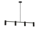 Zentro Four Light Linear Chandelier
