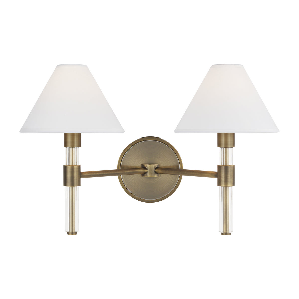 Two Light Bath Vanity — 12.13"