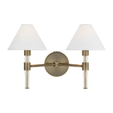 Two Light Bath Vanity — 12.13"