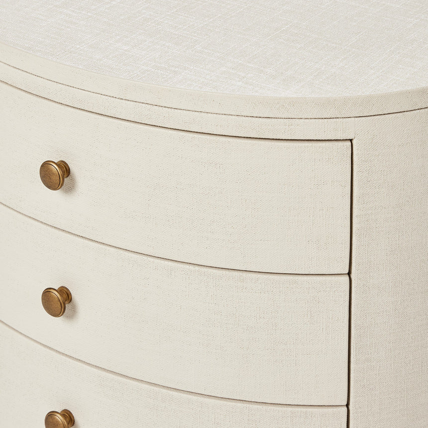 Amelia Oval Nightstand