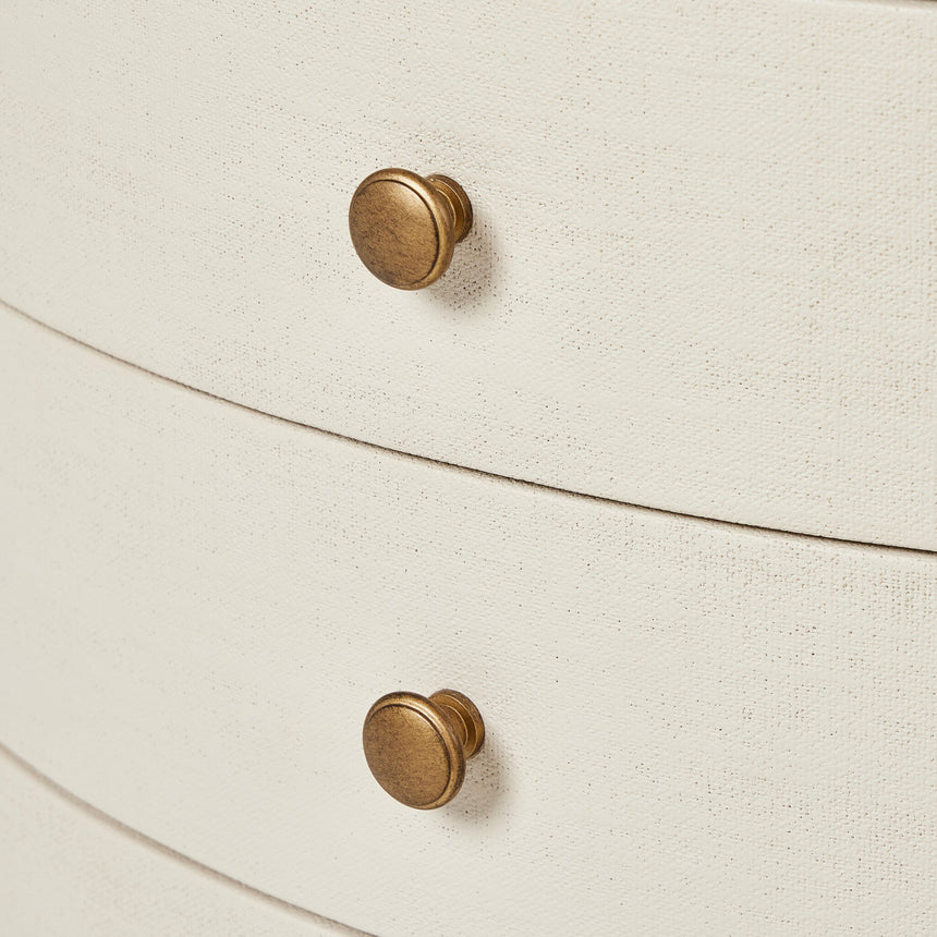 Amelia Oval Nightstand