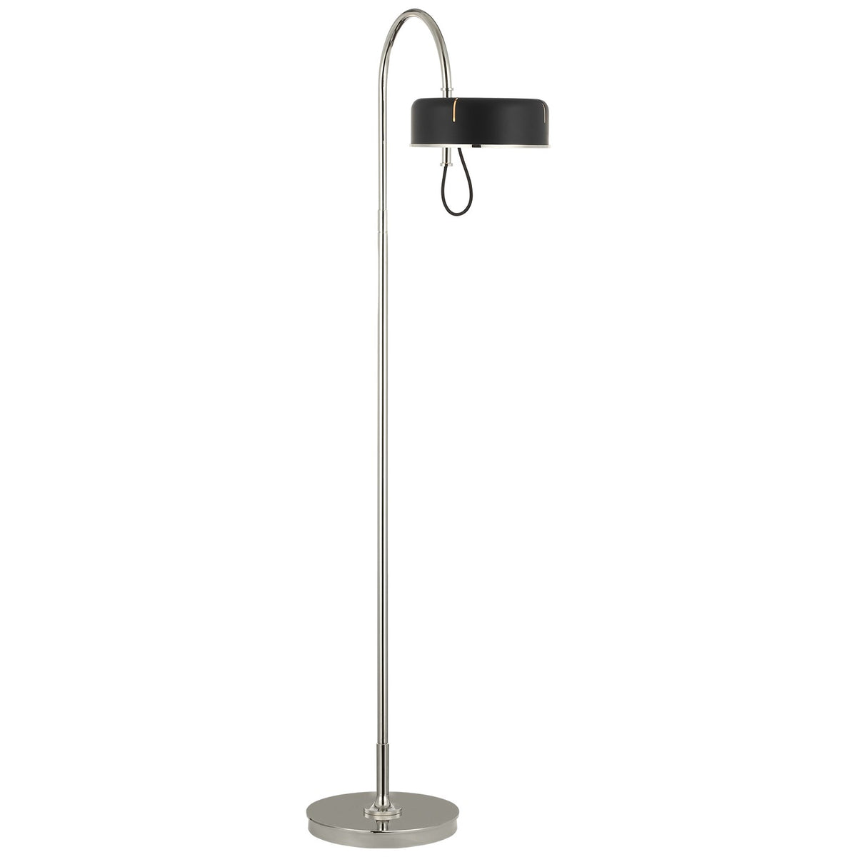 LED Floor Lamp — W: 10.75" × H: 58.25"
