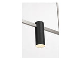 Zentro Four Light Linear Chandelier