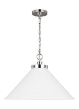 Wellfleet Wide Cone Pendant