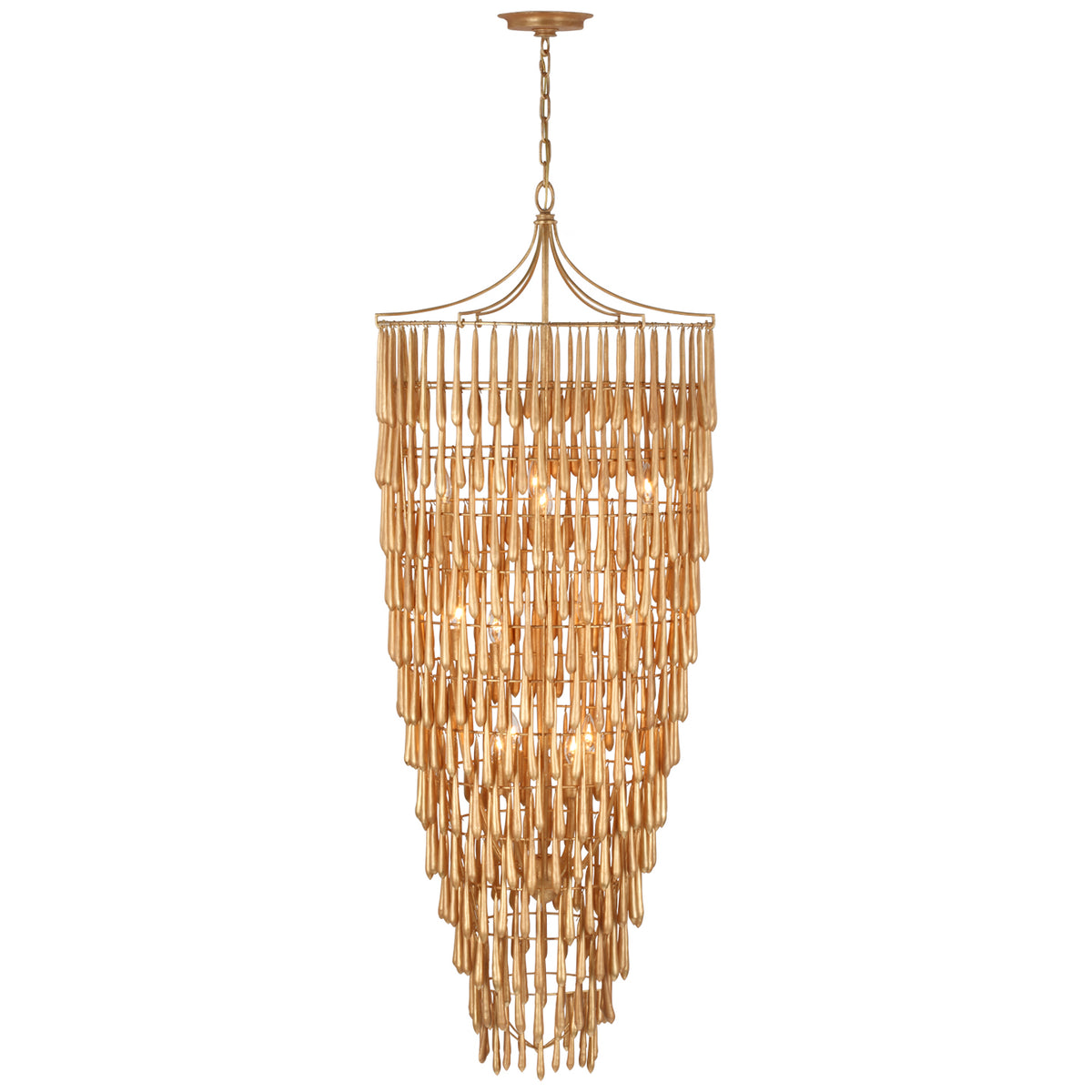 Vacarro Tall Cascading Chandelier
