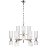Asalea Medium Two-Tier Chandelier