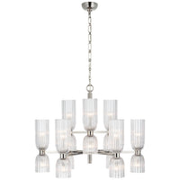 Asalea Medium Two-Tier Chandelier