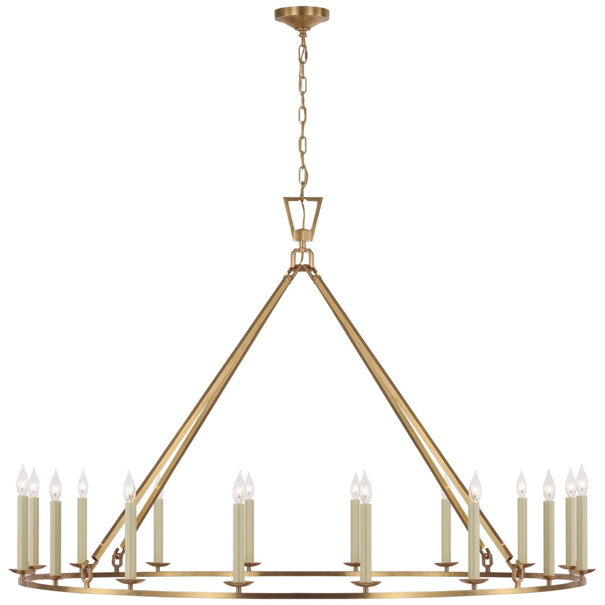 Darlana Oversized Single Ring Chandelier