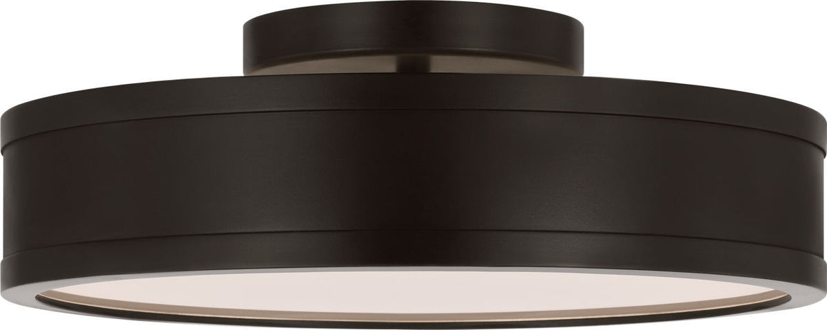 Dupont 12 Round Semi Flush