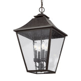 Four Light Outdoor Pendant — 23.38"