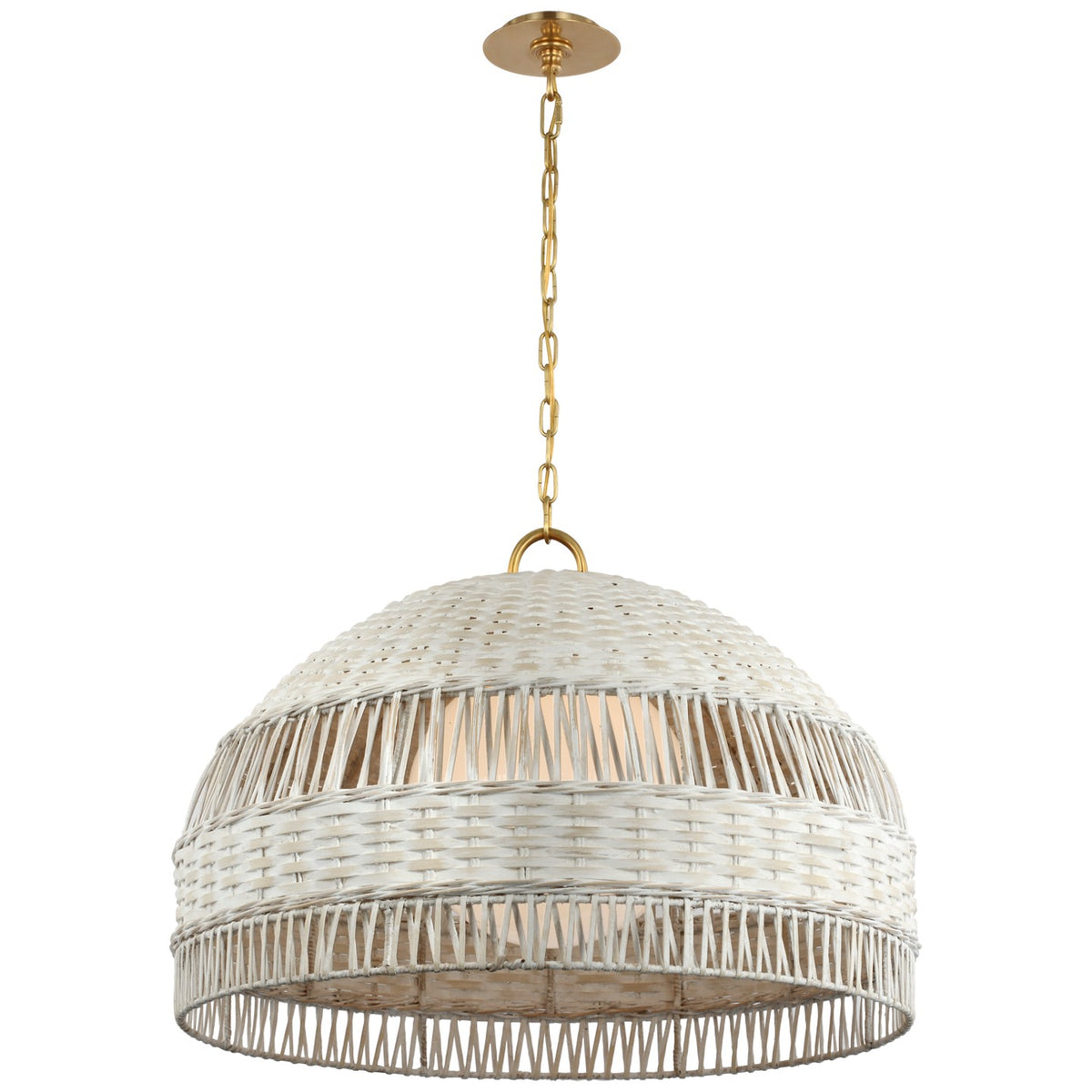 Whit Extra Large Dome Hanging Shade