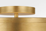 Dupont 12 Round Semi Flush
