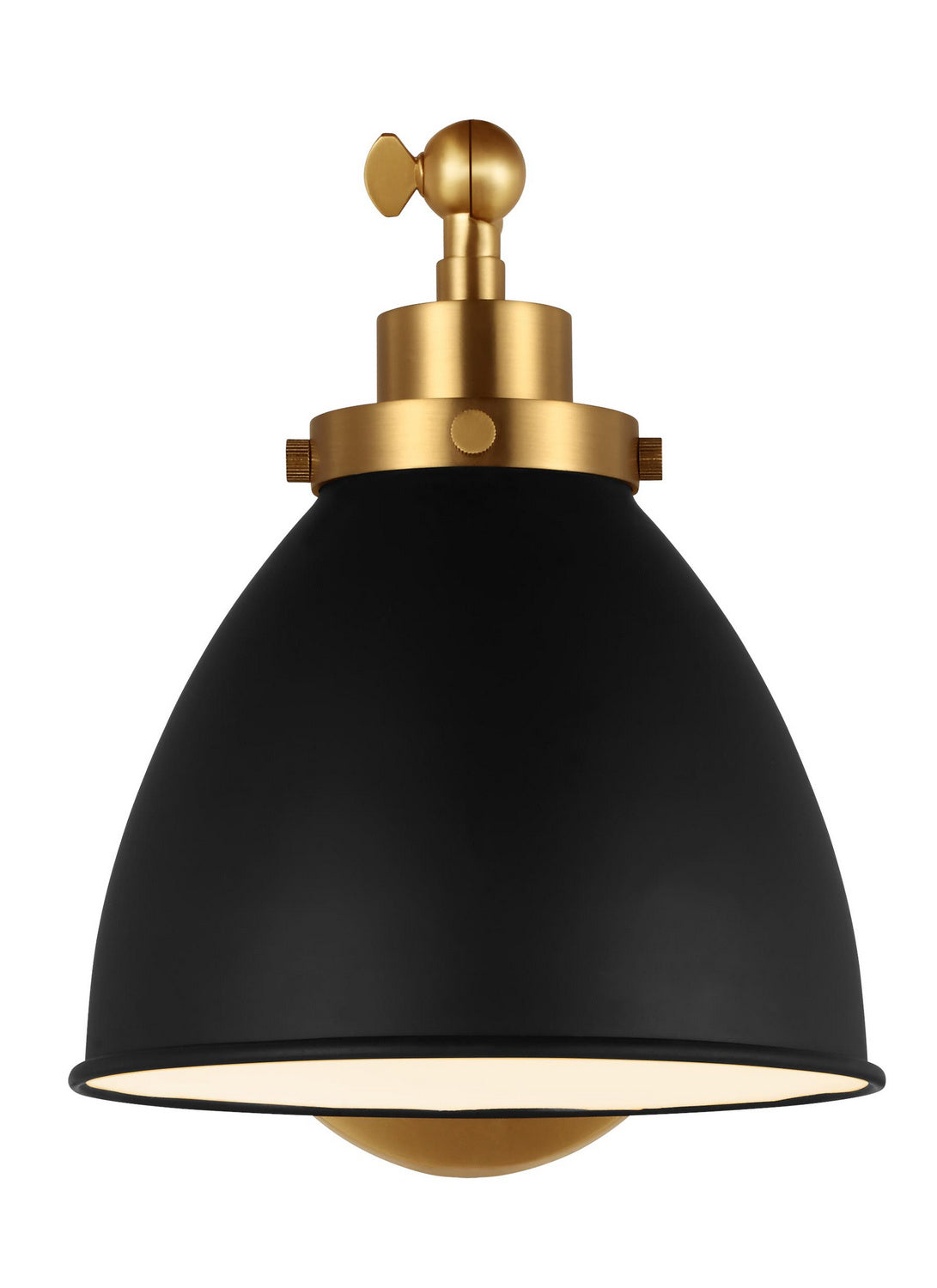 Wellfleet One-Arm Dome Sconce
