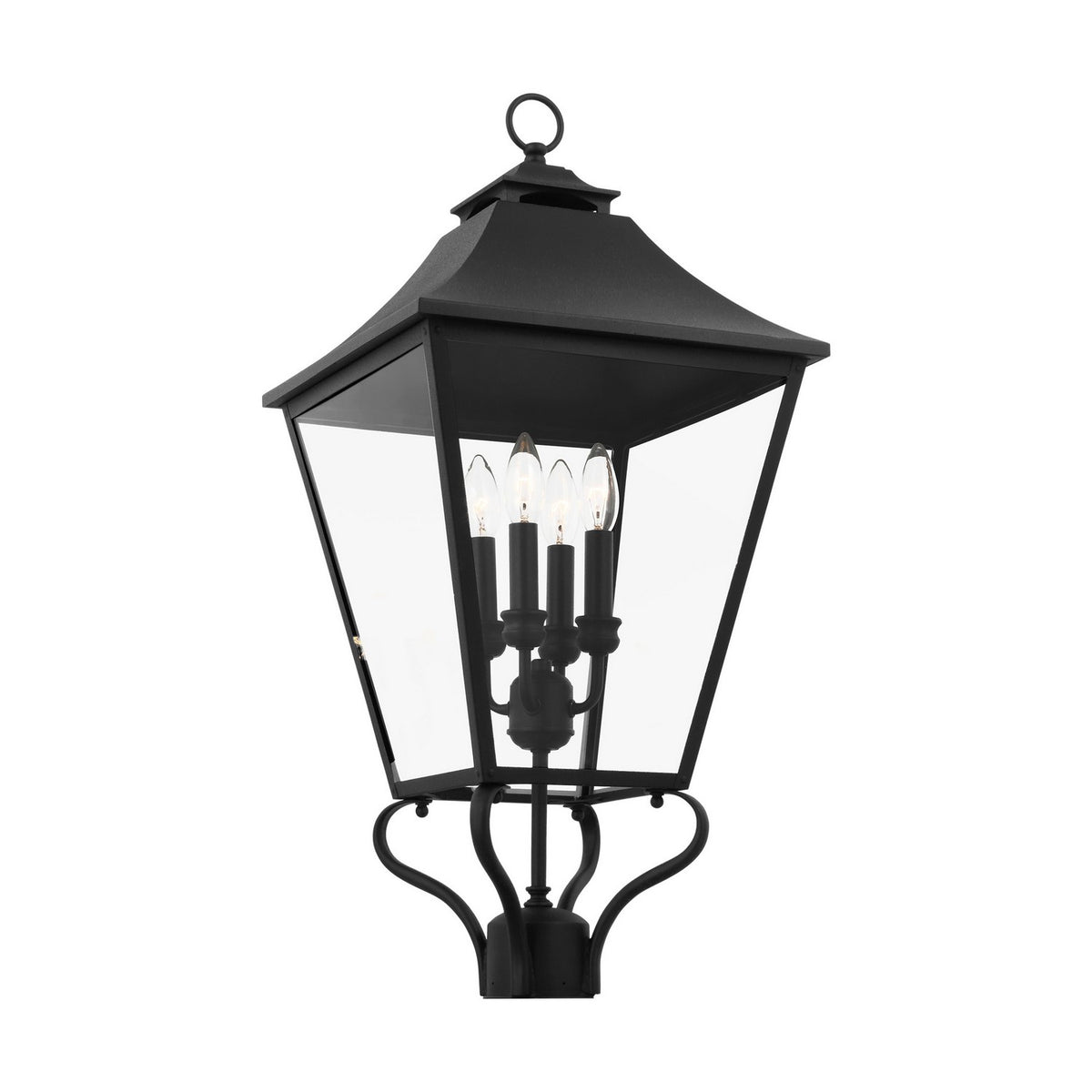 Four Light Outdoor Post Lantern — 29.00"